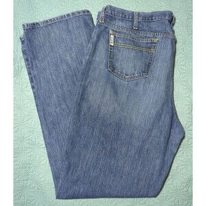 CINCH Green Label Men's Blue Jeans Straight  Dark Wash Denim 40 X 34 Pre-owned